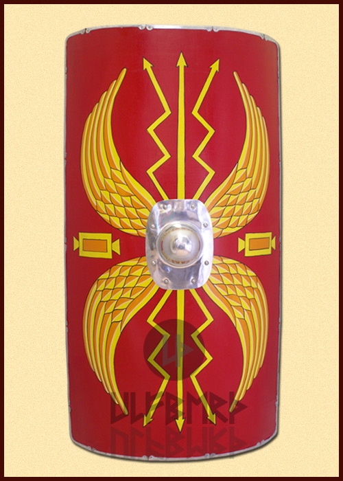 foto Scutum, authentic shield of Roman Legionnaires